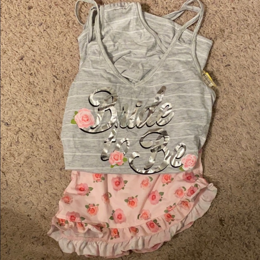 Bride to be pajama set
